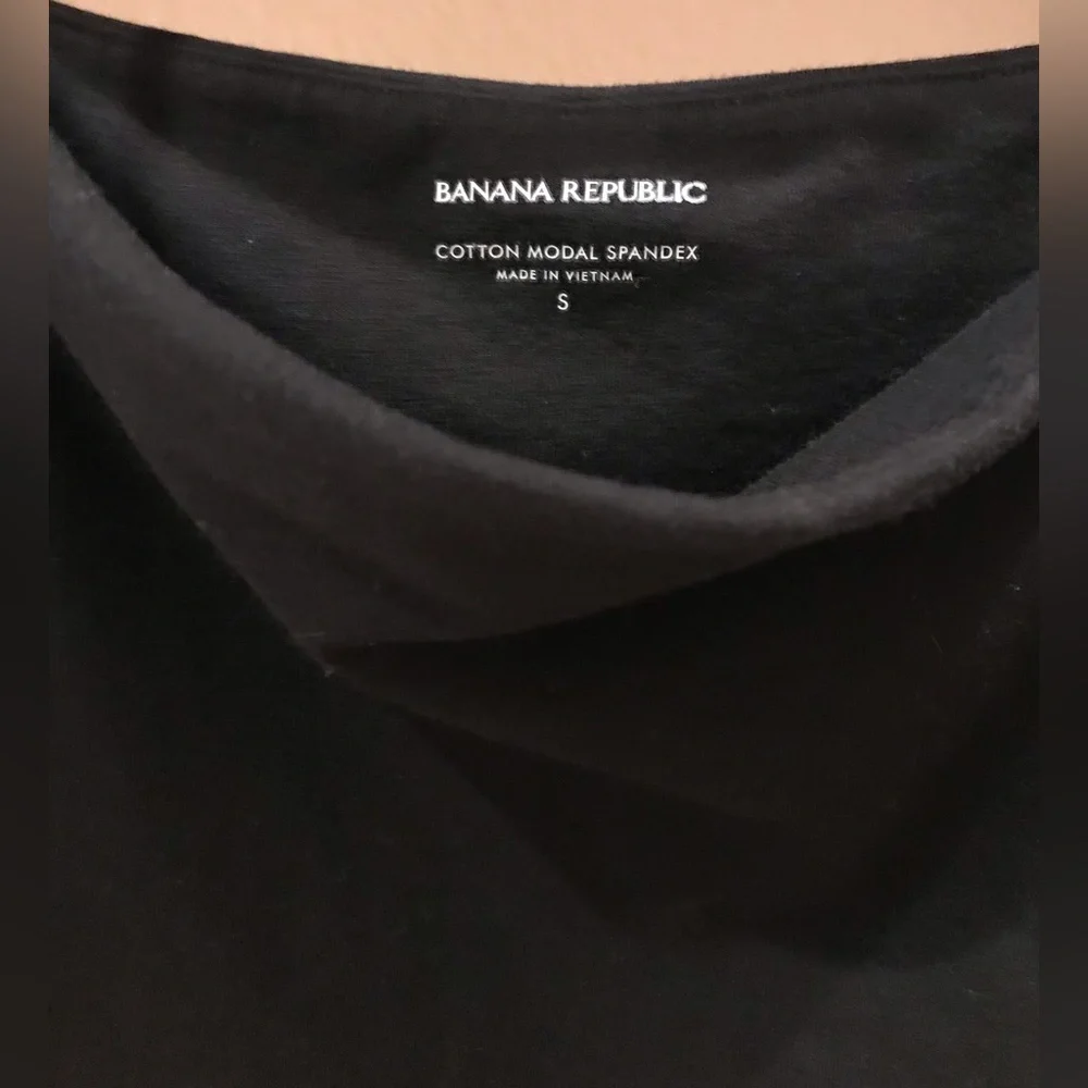 Banana Republic Black Spaghetti Strap Bodysuit - Size S - Picture 4 of 12